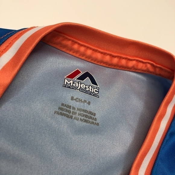 MIAMI Marlins Youth Baseball Team Jersey Blue & Orange Baseball Team T-Shirt Top - Picture 3 of 13